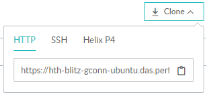Helix TeamHub Git repository clone URL