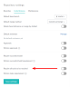 Repository settings
