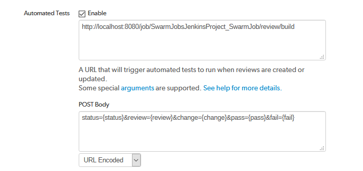 Image of Automated test configuration