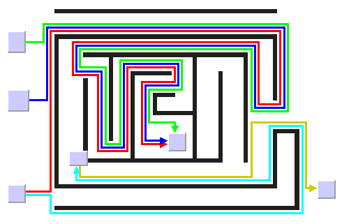 Sample drawing produced with the Long Link Layout