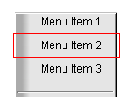 Menu Item Auxiliary Component