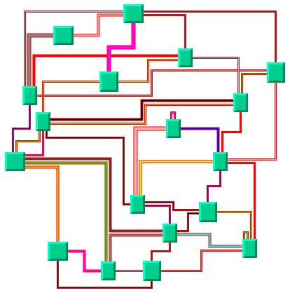 Sample drawing produced with the Short Link Layout