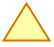 Triangle
pointing upward.