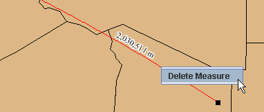 Delete
measure shortcut in Map View