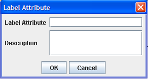The Label
Attribute window