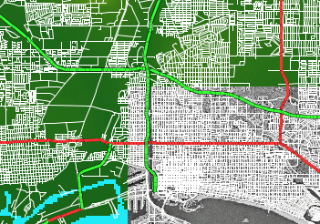 A map
displaying layers