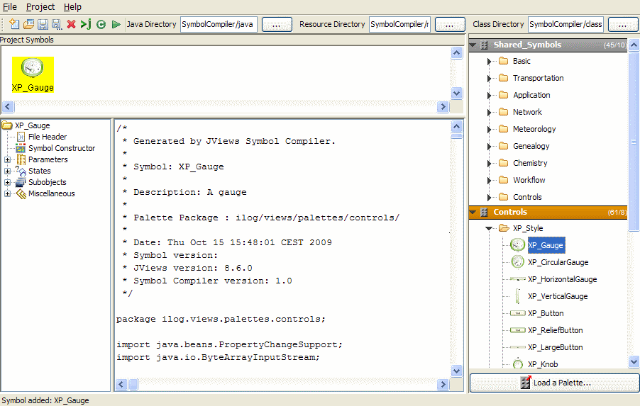 Symbol
Compiler GUI