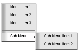 Contextual Menu Faces Component