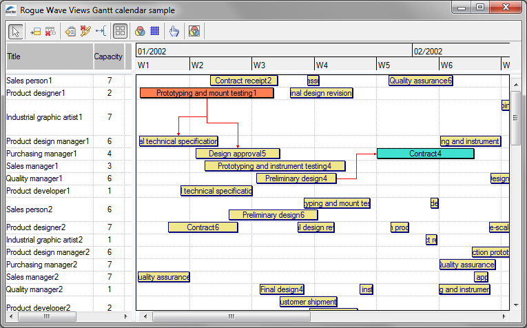 Calender Path Example The Calendar Sample
