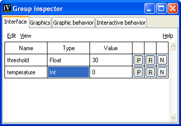 Defining the Application Interface of the Prototype