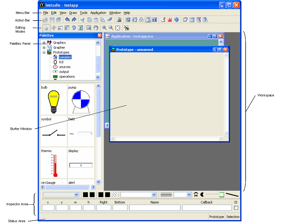 Launching Studio With the Prototypes Extension